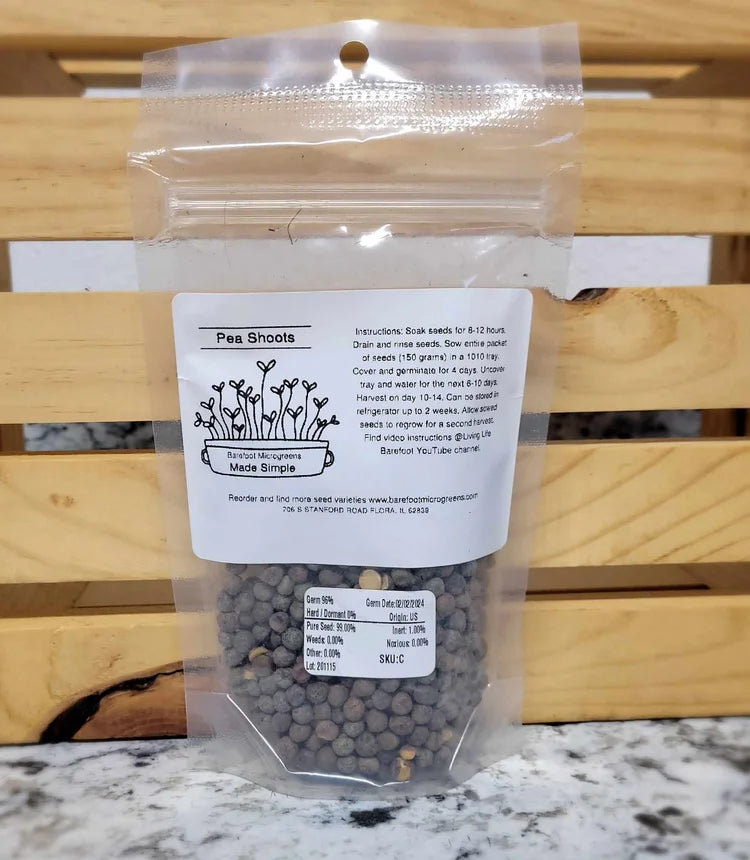 SPECKLED PEA SHOOTS