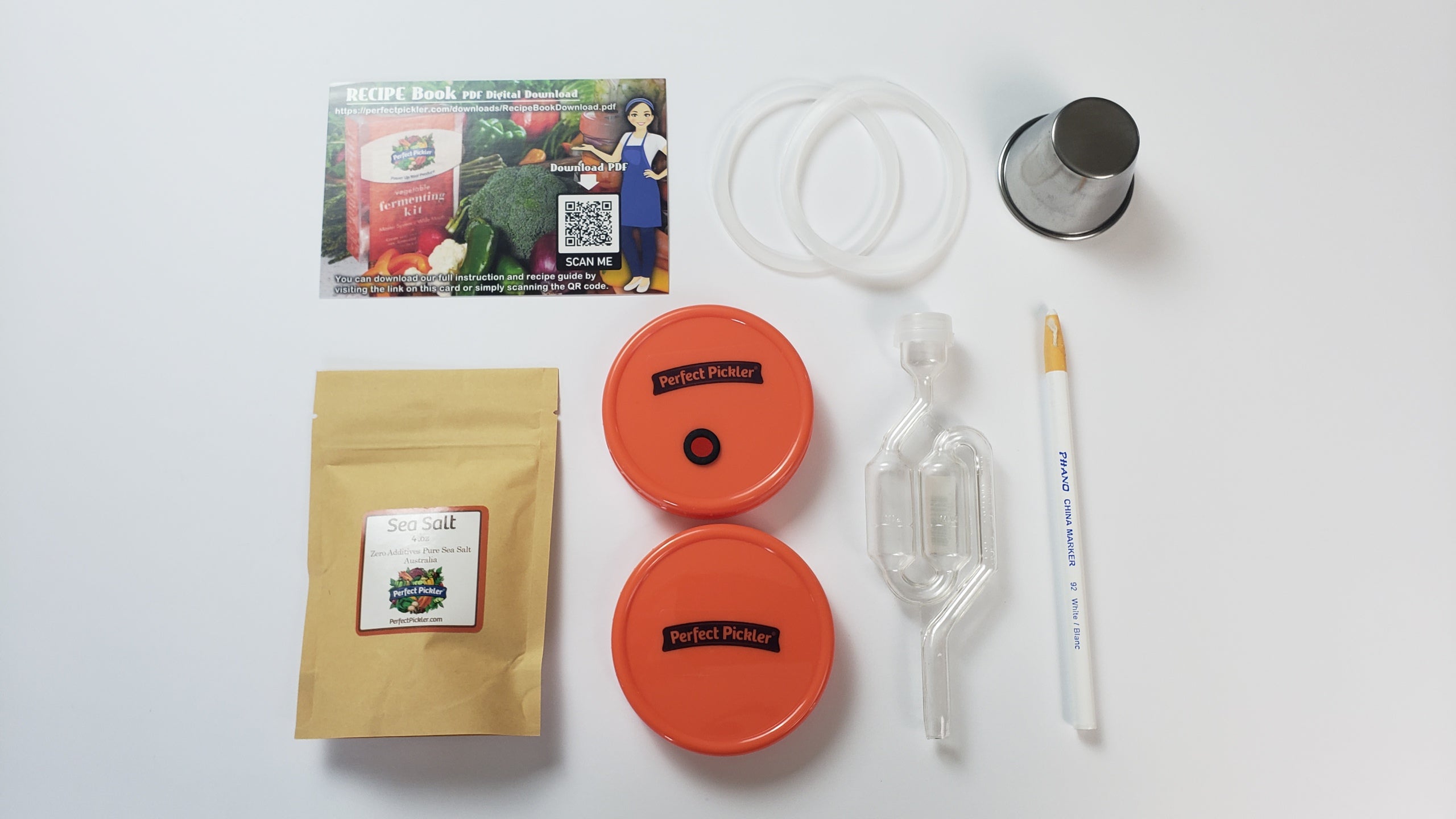 Fermentation Master System - Wide Mouth - Vegetable Fermentation Kit
