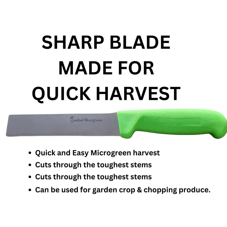 Barefoot Microgreens Produce Knife